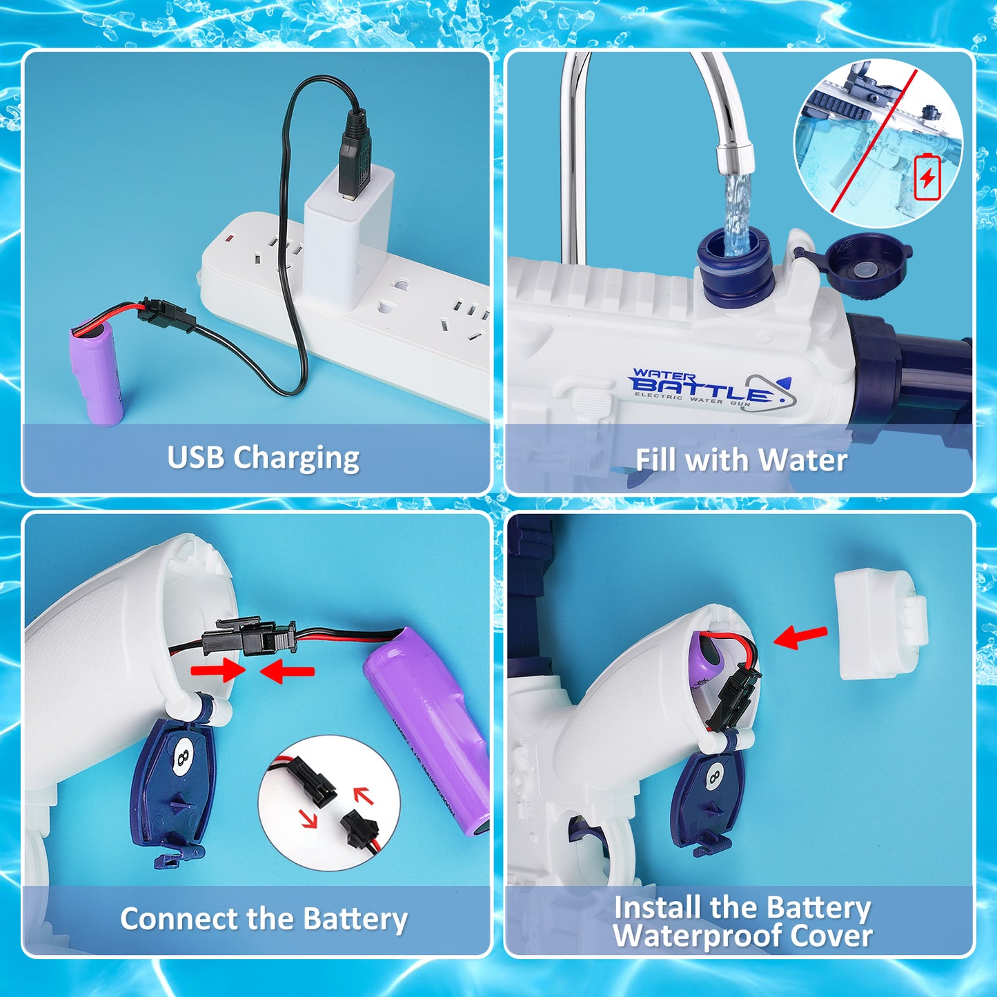 Electric Automatic Water Gun