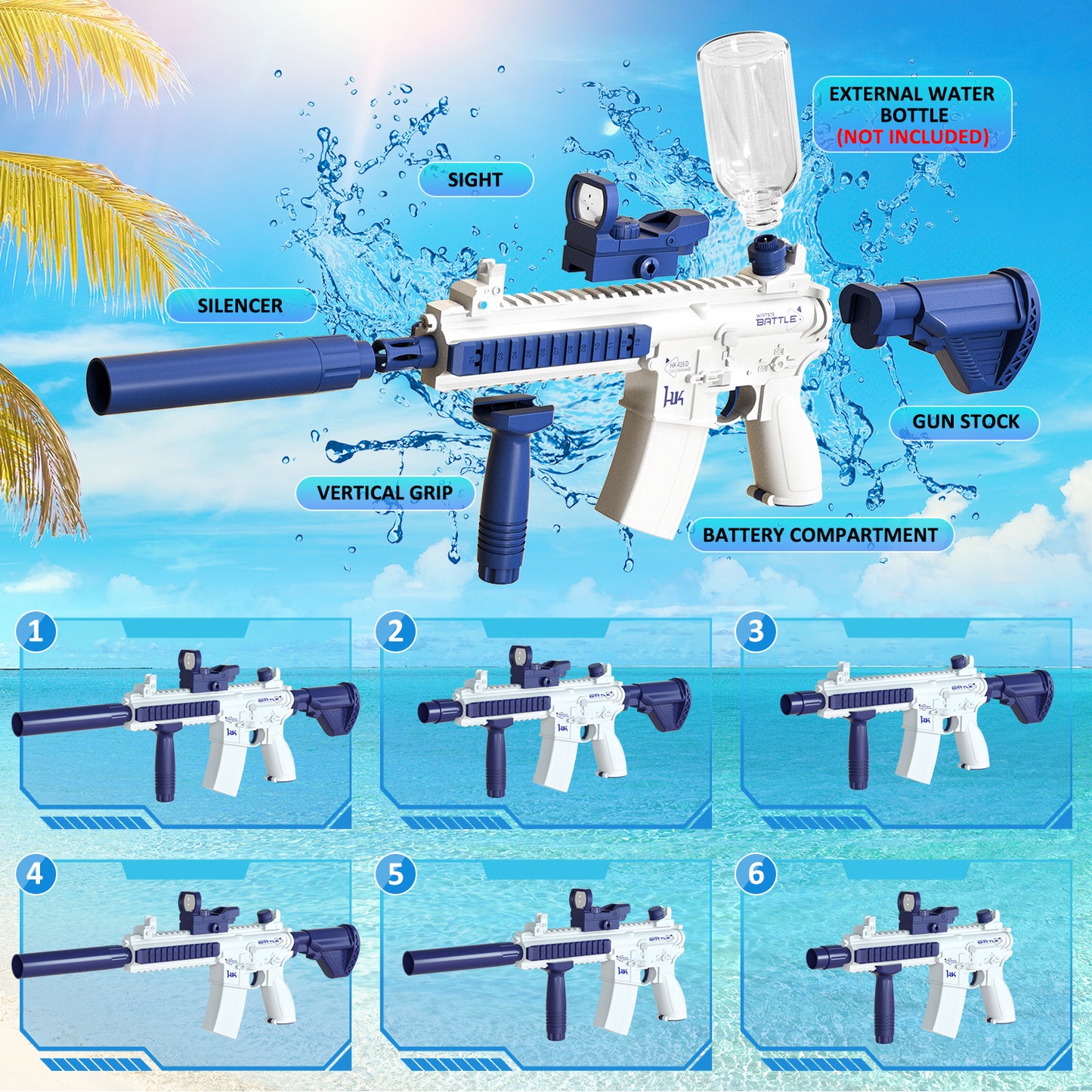 Electric Automatic Water Gun