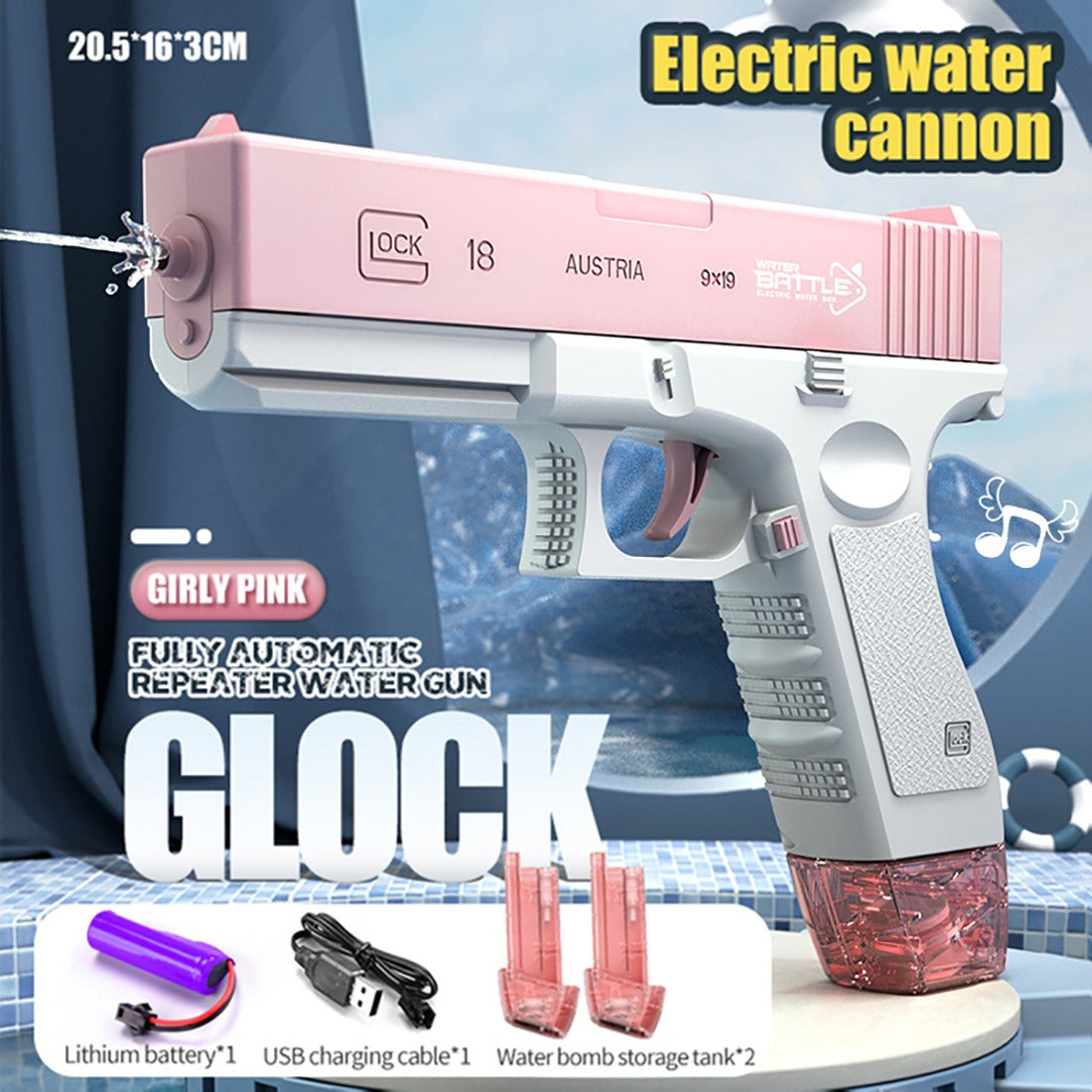 Glock Electric Water Gun